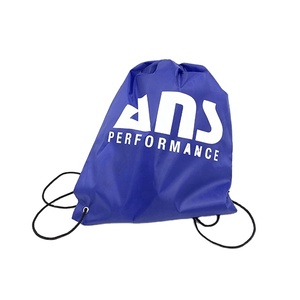 Custom Original Factory Promotional Gym Polyester Drawstring Bag - Product Image 4