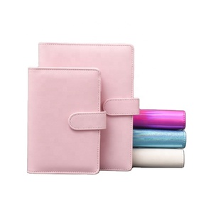 Macaron Loose Leaf Cash <strong>Budget</strong> A5 A6 <strong>Binder</strong> Pu Leather Notebook Wholesale New Product Ideas 2025 Promotional Notebook - Product Image 3
