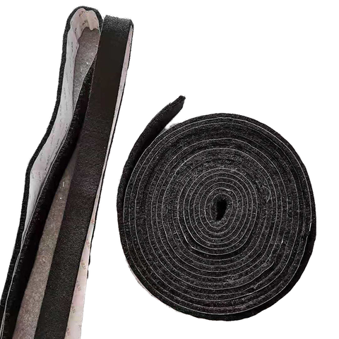 3mm Thick Pre-Oxygenated Wire Adhesive Strip Flame Retardant Felt Strip Barbecue Grill Mat High Temperature BBQ Accessories