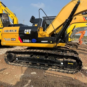 Excavatrice d'occasion CAT320D Excavatrice fine et bon marché CAT 320 Excavatrice hydraulique sur chenilles à vendre Cat 320 Excavatrice de 22 tonnes - Product Image 2