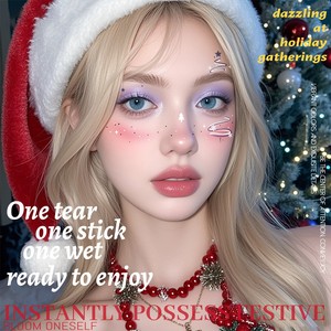 Nouveaux autocollants pour le visage pour enfants, autocollants pour le visage pour adultes, maquillage de style chinois pour Noël, Halloween et festivals de musique - Product Image 4