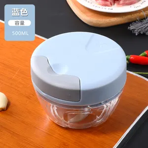 Mini cibo manuale cipolla carne aglio grattugia verdura a mano chopper bowl cutter online