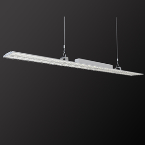 ไฟ LED Slim bay แบบเส้นบางพิเศษ 4000k 5000K 6000k แสงกลางวัน UGR<19 ป้องกันแสงสะท้อน รับประกัน 5 ปี - Product Image 6