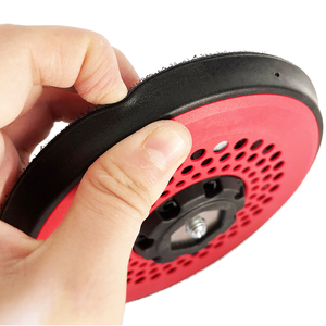 6 "150 मिमी धूल-मुक्त इलेक्ट्रिक पॉलिशिंग मशीन हुक लूप को पावर उपकरण के लिए pussanding पैड समर्थन प्लेट सैंडिंग पैड का समर्थन - Product Image 6