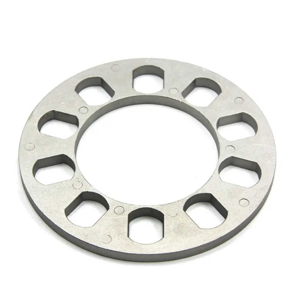 Espaçador universal de roda, 5 lug 5x114.3 5x120 5x120.7 5x127 5 buracos 6mm grosso adaptador de roda de alumínio