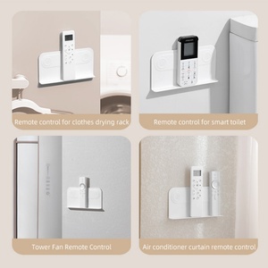 Boîte de rangement murale en plastique pour télécommande de climatiseur, boîte de rangement multimédia, organisateur de télécommandes - Product Image 2