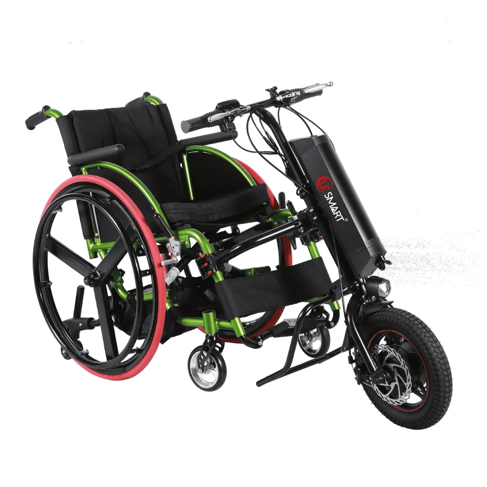 36v 350w電動車椅子silla de ruedasスクーターアタッチメント車椅子ハンドバイクヘルスケア用品8ahバッテリー付き