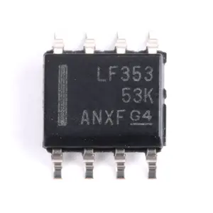 集積回路ICチップオペアンプデュアルSOIC-8 LF353DR新品オリジナル