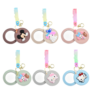 Cut <strong>Design</strong> <strong>Compact</strong> PU Promotional <strong>Mirror</strong> High Quality Custom Cartoon Pocket <strong>Mirror</strong> Wholesale Small Portable <strong>Mirror</strong> - Product Image 1