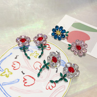 Grosses bagues en pierre diamant pierre bling grandes boucles d'oreilles cristaux pierres de guérison bijoux