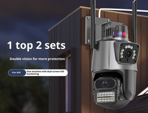 Popolare pistola-Ball collegamento telecamera di sicurezza Wireless visione notturna copertura di 360 gradi senza movimento punti ciechi - Product Image 2