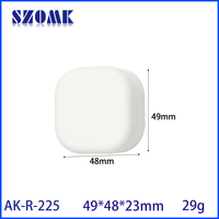 Boîtier de commutateur WiFi Tuya en ABS PC ignifuge 49*48*23mm, boîtier de jonction PCB, boîtier de protection IP54, télécommande intérieure