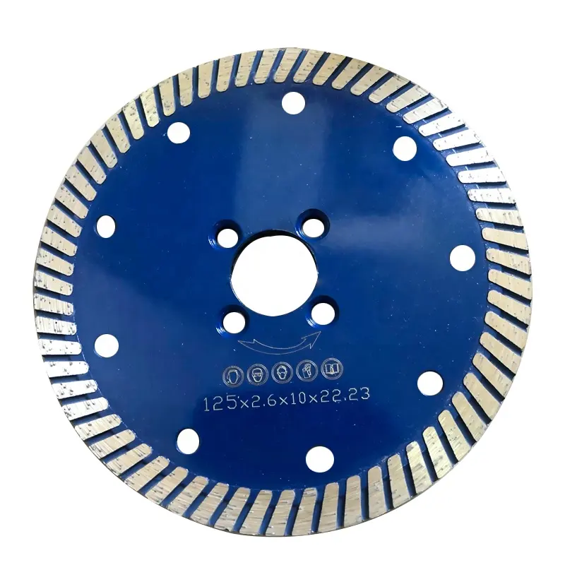 Wholesale Diameter 6 Inch Fine Turbo Diamond Saw Blade Cutter Disc For Dry Cutting Granite Marble Concrete