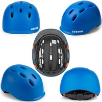 Casque pour enfants léger de bonne qualité CELOID, fabriqué par un fabricant OEM, pour le vélo et le roller, moulage en PC, finition mate