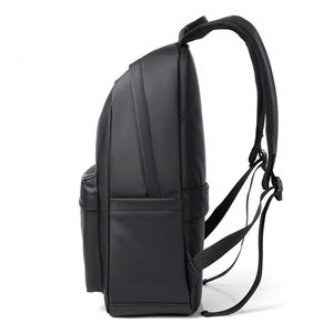 Custom logo New Men's Travel Waterproof PU Leather School Bag Fashion Wholesaler Students Laptop Backpack - Product Image 2