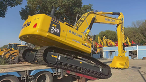 Excavadora Komatsu 240LC-8 de Segunda Mano, PC240-8 con Fuerza de Cucharón de 172kN, Excavadora de Orugas Usada para Proyectos de Desarrollo de Terrenos - Product Image 6