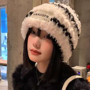 New Summer Knitted Ear Protector with Plush Thick and Warm Lei Feng Northeast Knitted Hat for Sports Cycling Daily Use - Product Image 5