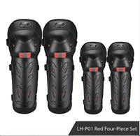 Accessoires de moto électrique durables Anti-chute Outdoor Sports Gear Rider Elbow Genouillères pour tout-terrain en acier inoxydable