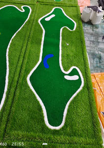 המפעל מוכר גולף 9-חור ירוק מלאכותי לשים דשא ירוק - Product Image 3