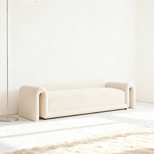 <b>Bench</b> Living Room <b>Sofa</b> <b>Bench</b> Black Frosted Solid Wood Frame Multi Function Framework Structure Adult Use - Product Image 2