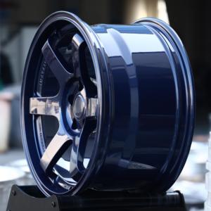 Jantes en alliage d'aluminium bleu brillant HTOR Custom16 17 18 19 20 pouces 5x114.3 pour Elgrand Sentra Pathfinder Leaf Qashqai Murano Kicks - Product Image 5