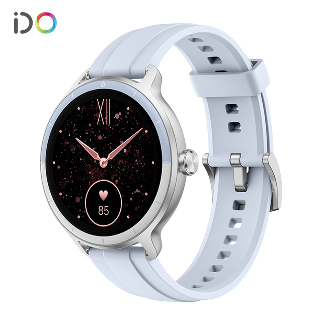 2025 Round 1.27"Premium Fashion Smart Watch Manufacturer Health tracker BT Call IP68 Waterproof RoHS CE FCC Certified for Female
