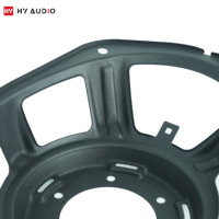HY AUDIO Accesorios para Altavoces de Coche, Suministro de Fábrica OEM/ODM, Marco de Altavoz con Tamaño y Color Personalizables, Material de Hierro, Cesta de Altavoz