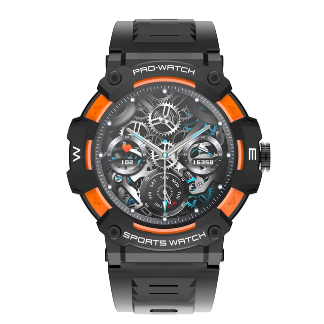Waterproof Silica Gel One-key Connection Low Power Consumption G206 Smart BT Sport Watch 1.39 Inch TFT Touch Screen SmartWatch