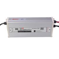 Alimentation électrique Sanpu 600W 220V 24V étanche 12V 50 Amp à sortie unique, driver d'éclairage LED, CE ROHS, garantie de 2 ans