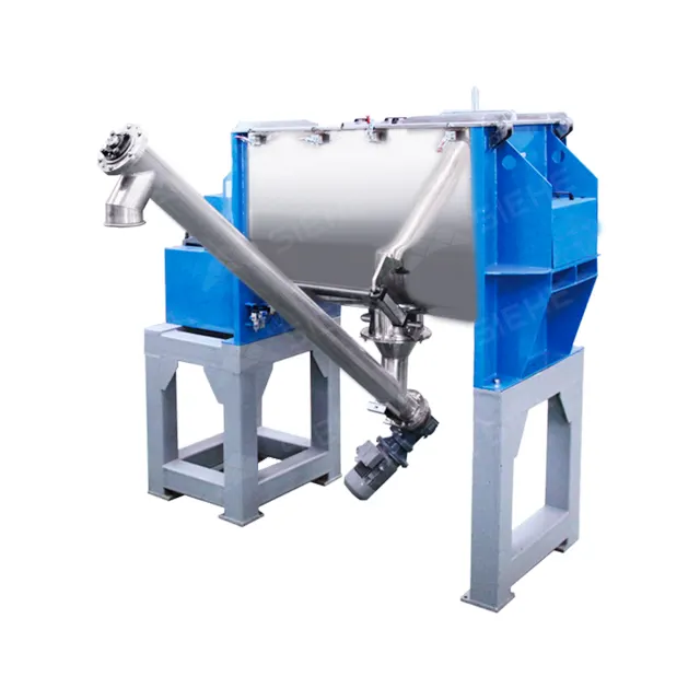 Pabrik Outlet Horizontal industri makanan bubuk Mixer tepung mesin/bubuk kering pita Mixer Blender