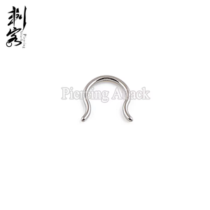 Stainless Steel Nose Ring Septum <strong>Retainers</strong> Wholesale Body <strong>Piercing</strong> Jewelry - Product Image 5