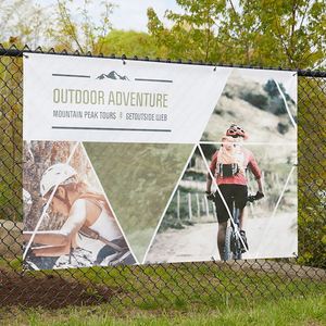 Custom Portable Vinyl <b>Banners</b> in Various Sizes with UV Printing Weather Resistant & Retractable for Grand Openings Exhibitions - Product Image 5