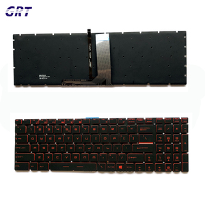 Sunrex Laptop <b>Keyboard</b> for MSI GL63 8RC GL63 8RD GL73 8RC GL73 8RD US Red Backlit - Product Image 1