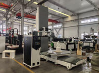 Router CNC de 5 Ejes para Madera, Máquina de Tallado de Madera de 5 Ejes, Router CNC 3D para Esculturas en Madera, Router CNC de 5 Ejes para Muebles de Madera
