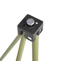 Table carrée pliante portable moderne en aluminium 6063, capacité 30 kg, pour pique-nique en extérieur, utilisation en parc