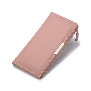 Factory direct sales luxury wallet for women polychromatic quality luxury designer women's wallet Multiple cards fossil wallet
