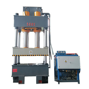 100 tấn đôi hành động Máy ép thủy lực Ba dầm bốn cột tấm nóng hydroforming servo động cơ máy bơm động cơ giá tốt nhất - Product Image 1