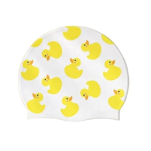 <span class=keywords><strong>Gorro</strong></span> <span class=keywords><strong>de</strong></span> Natación <span class=keywords><strong>de</strong></span> Silicona <span class=keywords><strong>de</strong></span> 40g para Niños, Bonito y Adorable, con Protección para los Oídos, para Deportes Acuáticos - Product Image 2