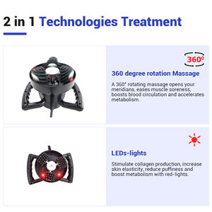 Yeni teknoloji rus taşınabilir 360 ° rotasyon masaj silindiri yüz vücut zayıflama makinesi - Product Image 6
