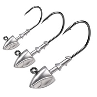 Prix Abordable – Boîte de 30 Hameçons Jig Anti-Emmêlement de 1g, 1.5g, 2g, 3.5g, 5g, 7g avec Œil de Poisson Réaliste pour Appâts Souples