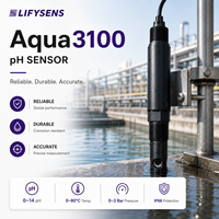 Sonde de pH en ligne étanche P68 Aqua3100 avec électrode filetée 3/4 NPT pour la surveillance de l'eau pure