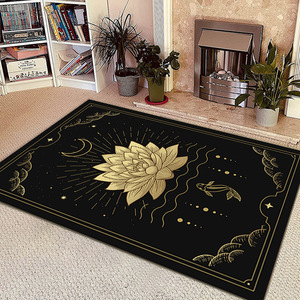 Alfombra Rectangular de Lujo Estilo <span class=keywords><strong>Tarot</strong></span> para Sala de Estar Grande <span class=keywords><strong>Tapete</strong></span> para Decoración de Hotel y Estancia <span class=keywords><strong>Tapete</strong></span> para Puerta de Casa - Product Image 2