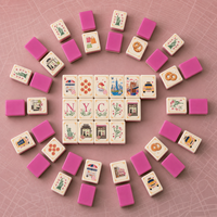 En Stock, Envío Rápido, Juego de Mahjong Americano con Temática de Nueva York 2026, 160 Fichas Acrílicas Premium, Kit Completo para Fiestas