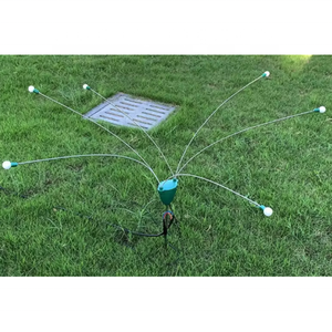 Luces de deshierbe de jardín Firefly Luz impermeable al aire libre 6 LED Decorativo Auto Swinging Firefly Light Pathway Patio - Product Image 2