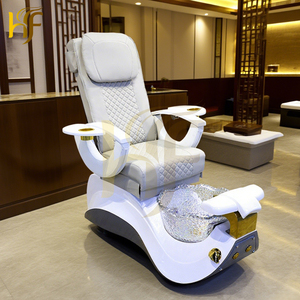 Fauteuil de pédicure électrique à vibration réglable avec baignoire à remous Fauteuil de spa inclinable pour <span class=keywords><strong>salon</strong></span> de manucure - Product Image 2
