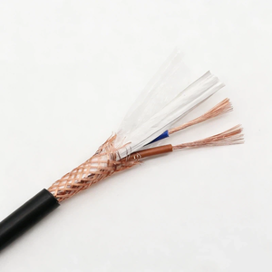 Câble de signal de commande blindé multiconducteur RVVP 2 conducteurs, isolation en chlorure de polyvinyle, <span class=keywords><strong>gaine</strong></span> en chlorure de polyvinyle 300/300 V - Product Image 1