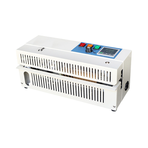 Fr550 Fully Automatic Mini Continuous Plastic Bags Band Sealer Aluminum Foil Bag Heat Sealing <b>Machine</b> for Food Bag Sealing <b>Tape</b> - Product Image 1
