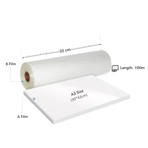 Udefine מכירה לוהטת באיכות גבוהה ecofreen נייר ab קר filme הדפסת uv dtf מדבקת קר העברת ab סרט pet