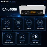 Projecteur laser CAAVITS UST 0.233 4000 lumens DLP Full HD pour petits espaces, musées, projecteur immersif, modèle CA-L400H