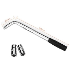 Clé à écrous télescopique de type L de haute qualité avec douilles à écrous double face pour voiture - Product Image 6